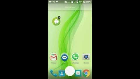 floating icon like facebook messanger