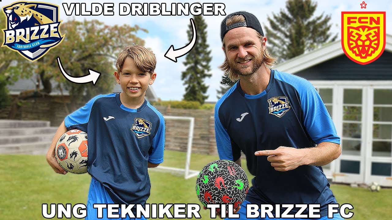 OVERRASKER UNG TEKNIKER I MIN NYE FODBOLDKLUB! (BRIZZE FC)