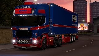 ETS 2 - Scania R 5 Series (RJL) Red & Blue Skin Combo Pack   Accessory v 1.1