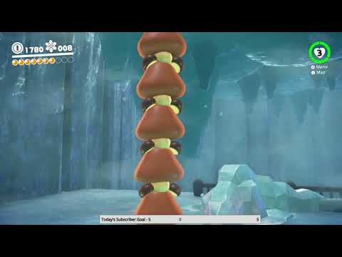 Video: Super Mario Odyssey - De Icicle Barrier En Ice Wall Barrier