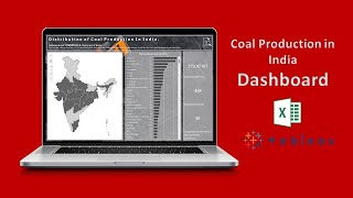 COAL PRODUCTION IN INDIA | Complete video with Excel & Tableau. screenshot 5