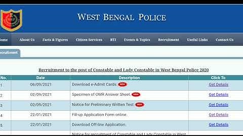Wbp admit card download problem|| wbp update || wbp recruitment