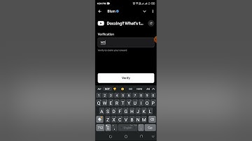 What is Doxxing in Crypto? Blum Verify Code | Blum Video Code | Doxxing? What
