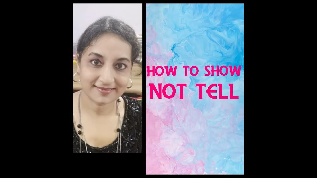 How to Show, Not Tell - Writing Technique #storywriting #novelwriting ...