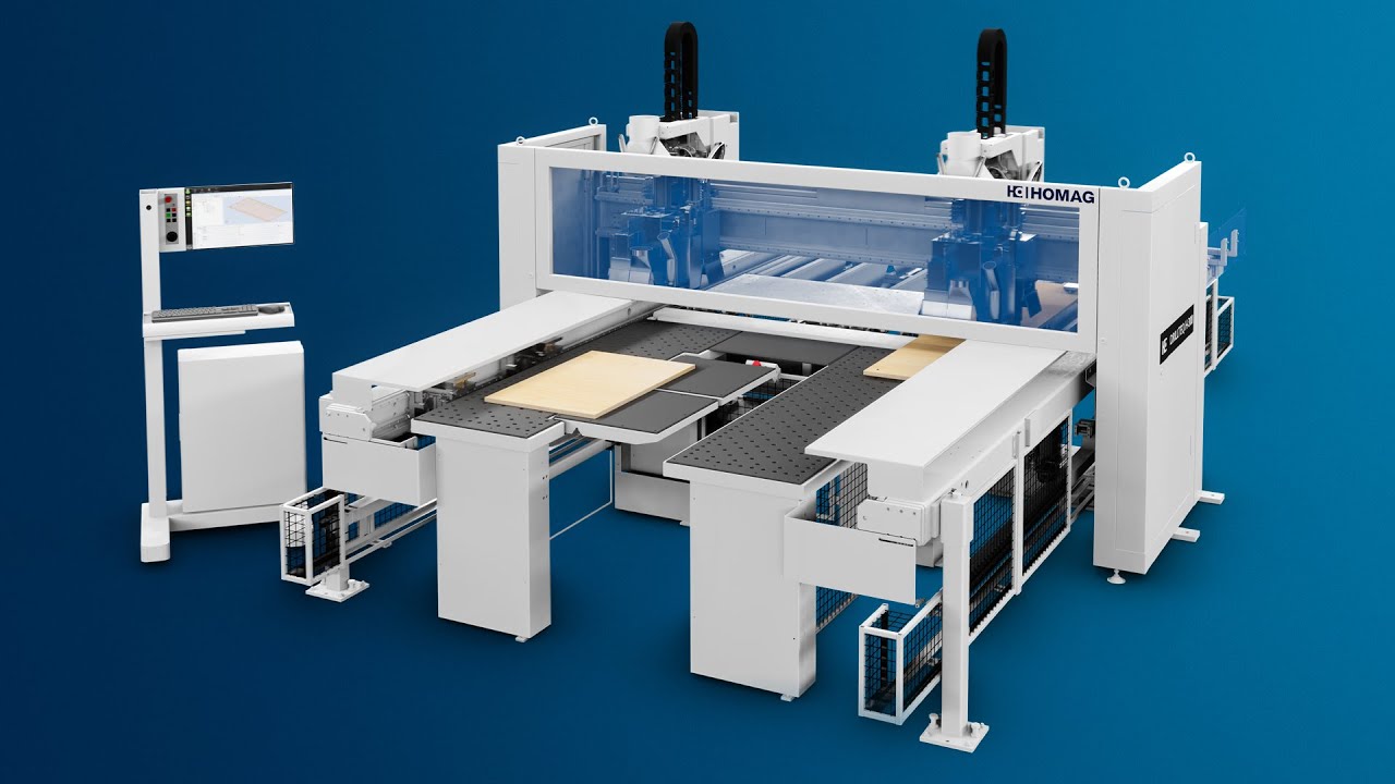 DRILLTEQ H-330 - 6-sided-processing at its best - YouTube