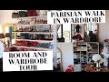 ROOM AND WARDROBE TOUR I HOW TO transform your room into an Parisian walk in wardrobe INTERIOR GOALS