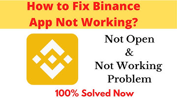 How to Fix Binance Not Working Problem Android & Ios - Not Open Problem Solved | AllTechapple