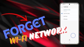 How to Delete / Forget a Saved Wi-Fi Network on Galaxy S24