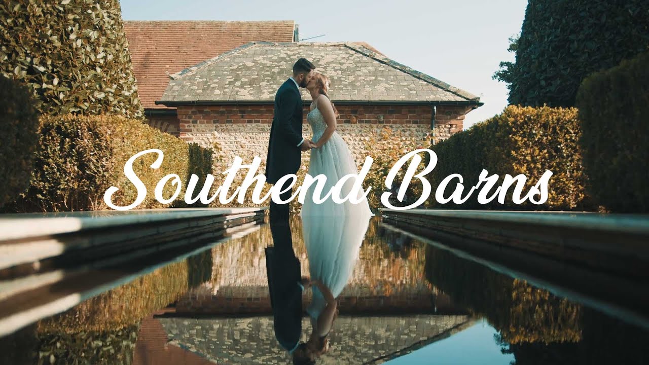 Gina & Sam - Southend Barns Wedding Videographer, Chichester, West Sussex