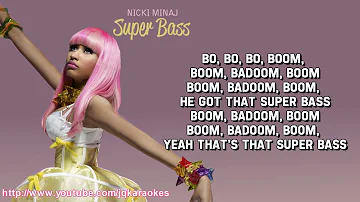 Nicki Minaj - Super Bass [Karaoke/Instrumental]