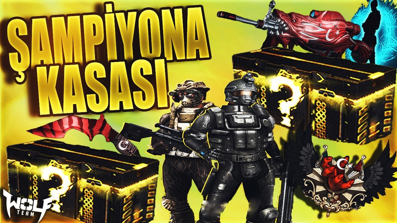 GÜÇLÜ KULLANICI VE 300 YAĞMURU !! Wolfteam 100 Adet Şampiyona Kasası Açımı !!