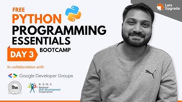 Day 3 | Decision making in Python | Free Python Programming Essentials Bootcamp (5 Days)