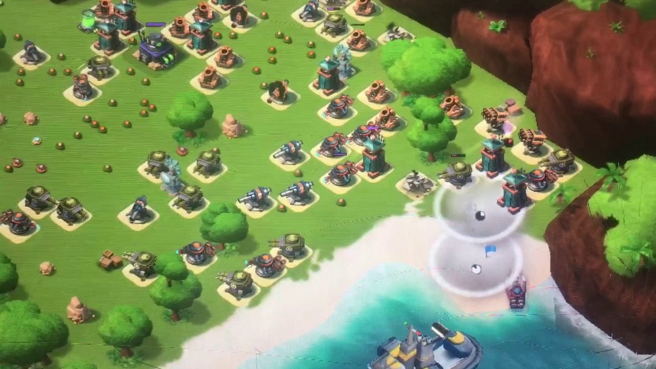 Boom beach EverSpark landing glitch