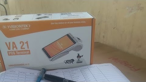 Visiontek VA 21  New e pos Mashine kaise active kare