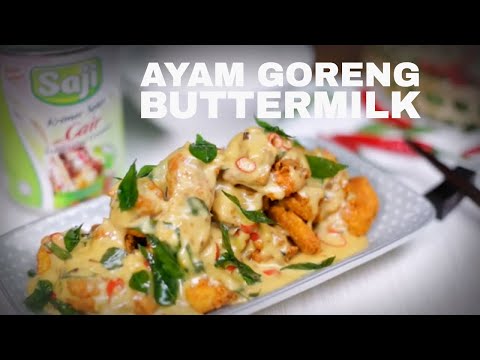 Resepi Ayam Goreng Buttermilk - Kuliner Melayu