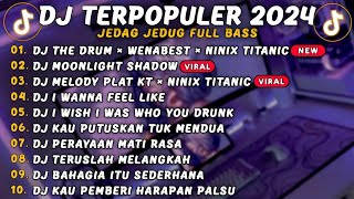 DJ VIRAL TERBARU 2024 || DJ THE DRUM × WENABEST × NINIX TITANIC (Slow Reverb) SOUND JEDAG JEDUG