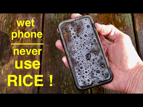 Video: How To Dry A Cell Phone