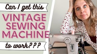 Can I Get This Vintage Sewing Machine Running?