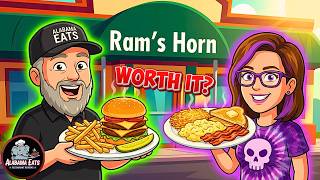 Shocked in Livonia, MI / The Giant Imitator Deluxe Burger & Breakfast at Ram's Horn (Honest Review)