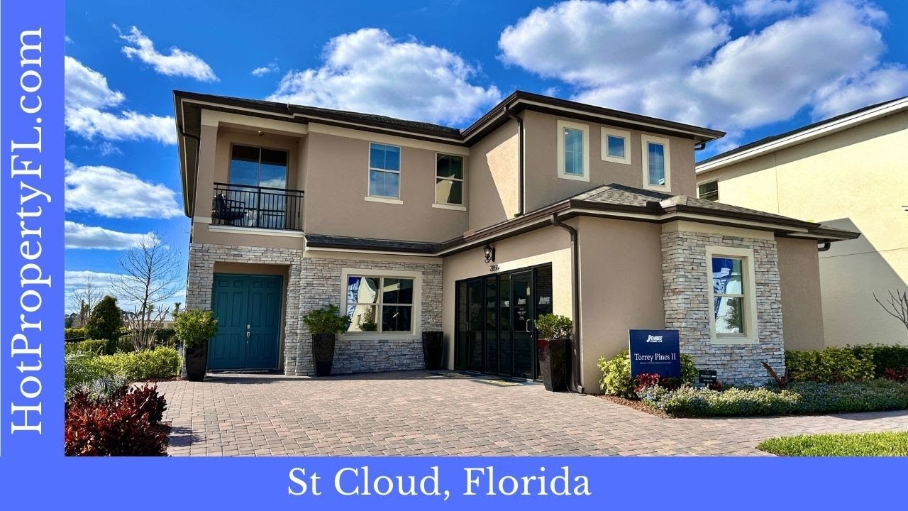 New Home Tour St Cloud / Orlando FL Reserve at Twin Lakes Jones