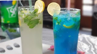 Best mint mojito and blue Curacao lemonade drink in 5 minutes/Summer refreshing drinks screenshot 5