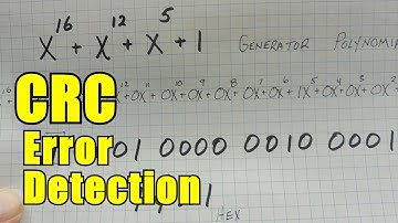 CRC error detection in embedded applications