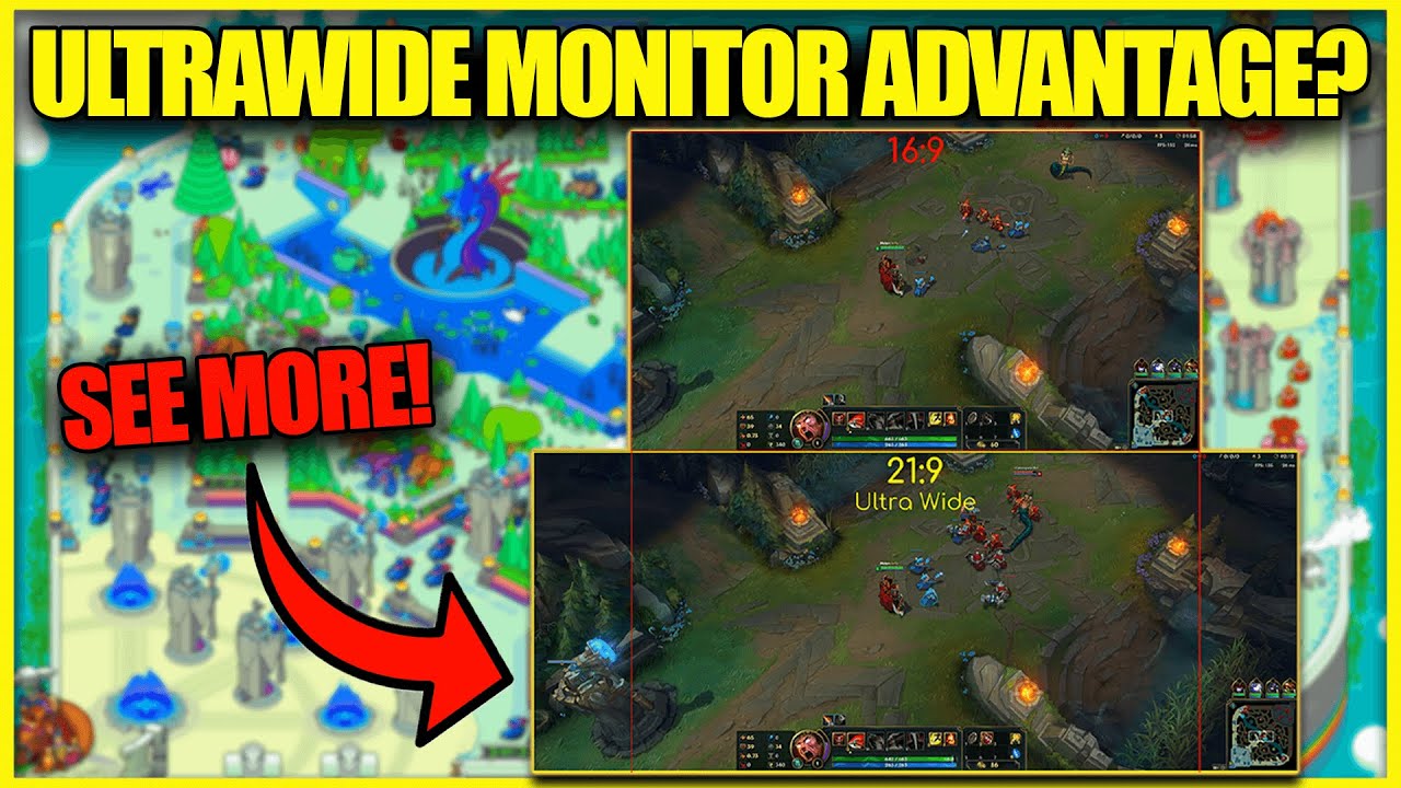 WHY YOU SHOULD PLAY ULTRAWIDE LEAGUE OF LEGENDS YouTube