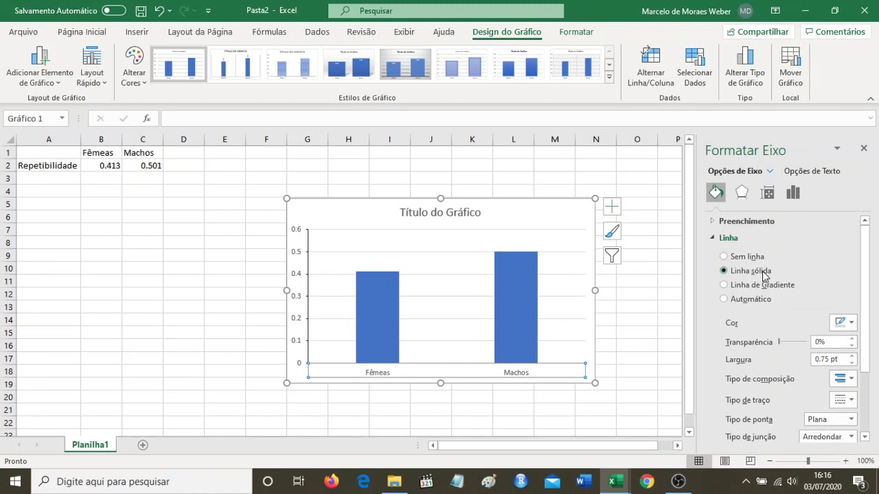 Grafico De Barras Excel