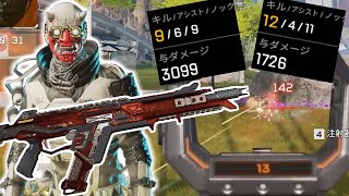 【ゆっくり実況】オクタン×R-301で3000ダメージ超え！【Apex Legends】