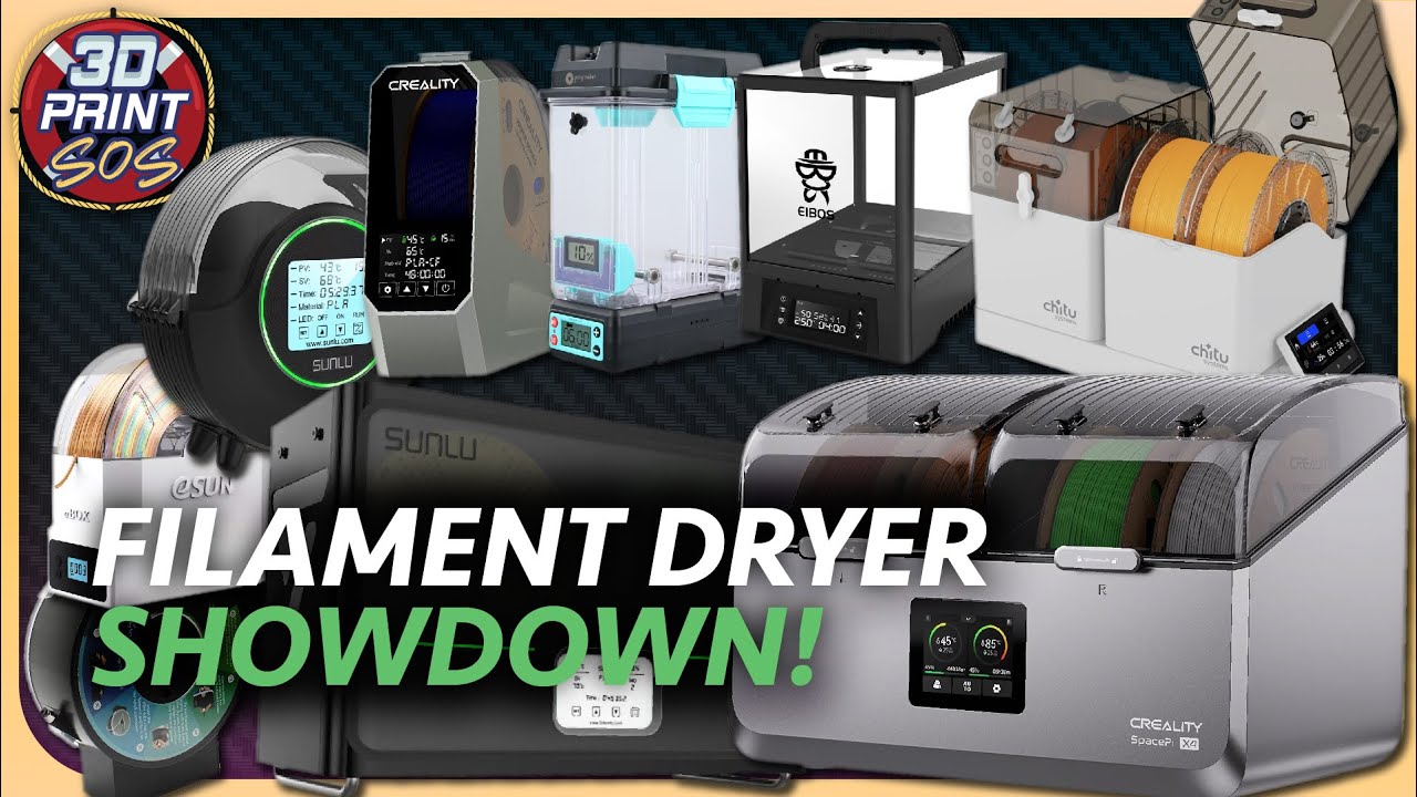 I TESTED 9 FILAMENT DRYERS SO YOU CAN HAVE BETTER PRINTS! - YouTube