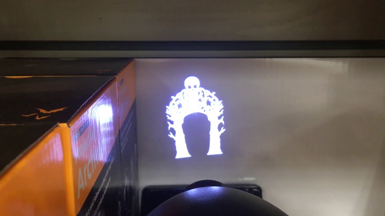 Christmas Tree Shop Halloween 2018 Gemmy Industries Light Show Archway