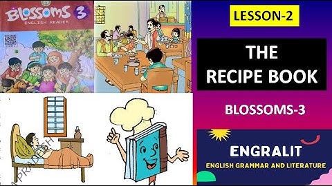 THE RECIPE BOOK | LESSON 2 | BLOSSOMS 3 | ENGLISH READER | STORY | WITH MEANINGS | TELUGU STORY |