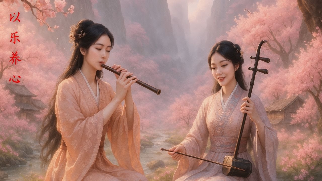 🌸Sweet Ancient Chinese Dizi & Bamboo Flute with Erhu & Guzheng | Relax, Study & Focus 🌸Sweet Ancient Chinese Dizi & Bamboo Flute with Erhu & Guzheng | Relax, Study & Focus