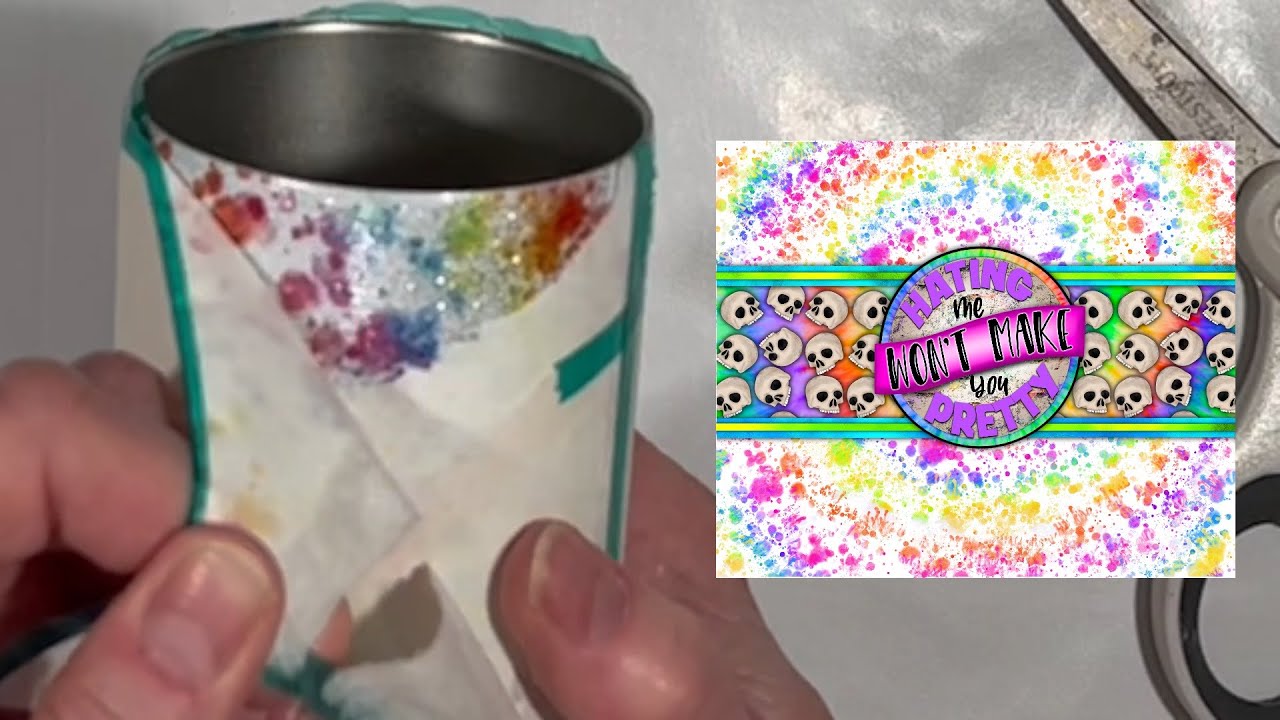 ✨ How to Sublimate a Glitter Tumbler 