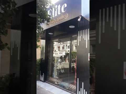 واجهة اليكوبوند أسود بالاضاءة