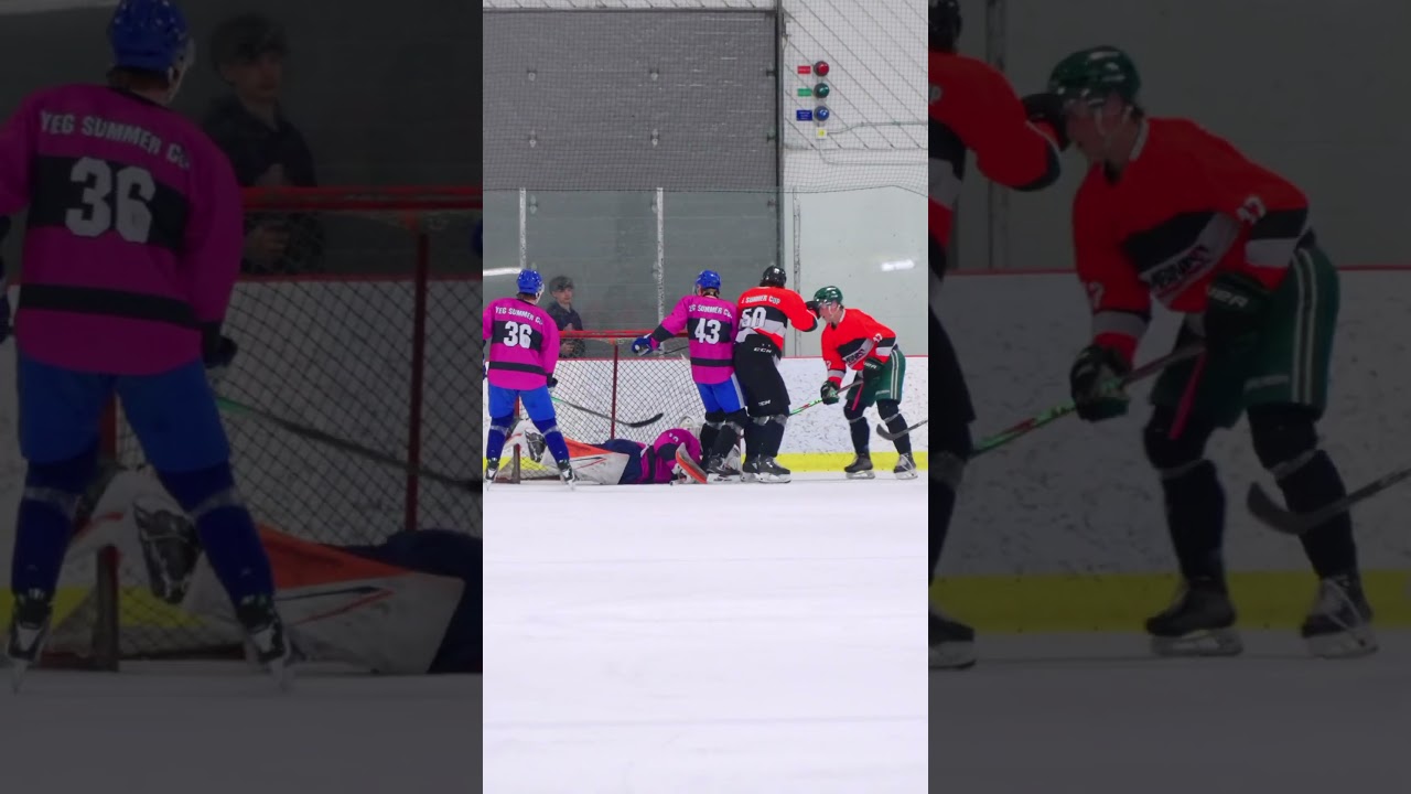 Crazy Wrap Around goal! YEG Summer Cup!