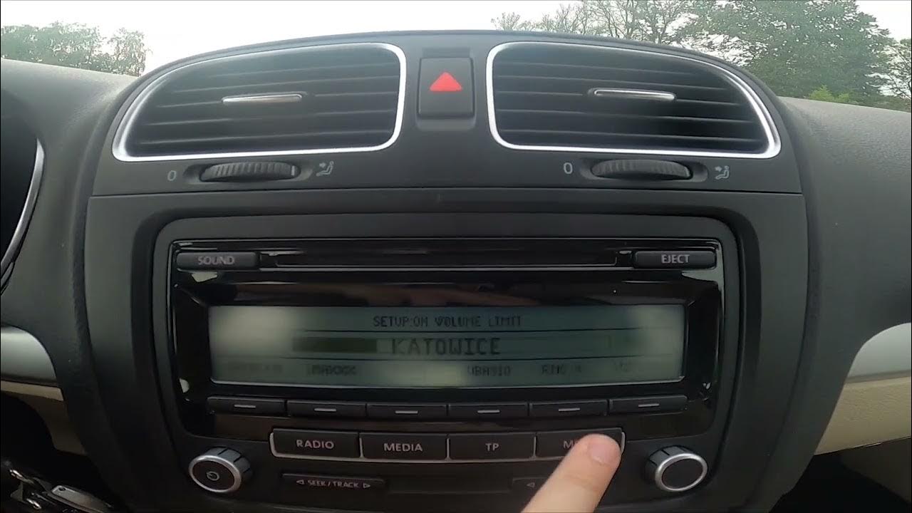 Autoradio Gps Volkswagen Golf 6 de 2008 à 2016