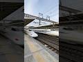 N700S のぞみ 東海道新幹線 新大阪行き 列車の通過の様子です。米原駅 JR西日本 SHINKANSEN Maibara Station