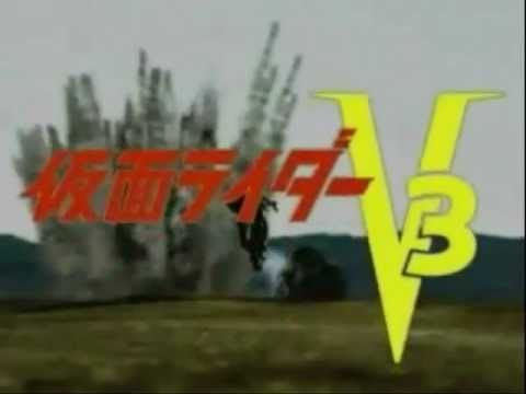 02 仮面ライダーＶ３ OP【ｶﾗｵｹ】