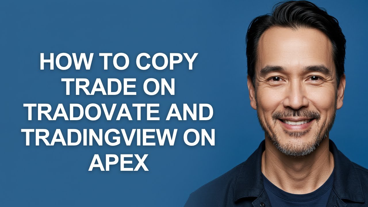How to Copy Trade on Tradovate and Tradingview on Apex - KevinHowTo