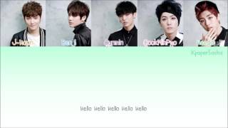 [Han|Rom|Eng] B.I.G (비아이지) (BOYS IN GROOVE) – HELLO (안녕하세요) (Lyrics)