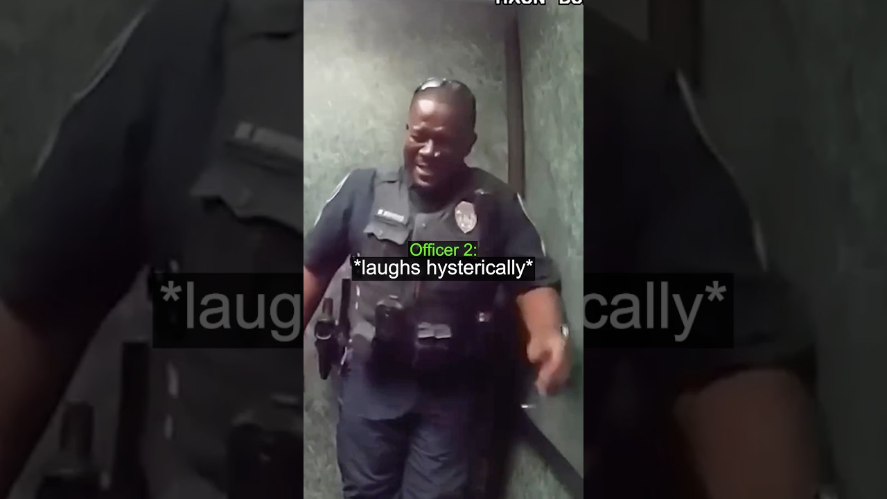 Officer Stuck In Elevator Can’t Stop Laughing