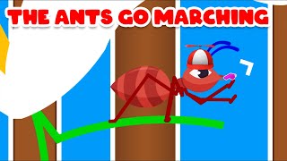 The Ants Go Marching One By One Song | Kids Songs | Baby Songs | Nursery Rhymes