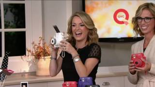 Fujifilm Instax Mini 8 Instant Print Camera w/ 20 Film Sheets & Stickers on QVC screenshot 2
