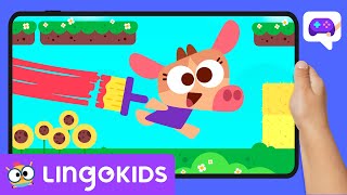 Lingokids Games: Veggie Catcher Game 🥕 | Games for Kids | Lingokids screenshot 1