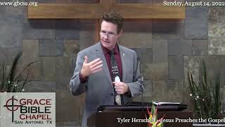 Jesus Preaches the Gospel (Luke 4:18-19)