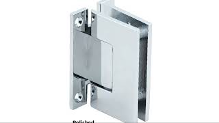 CRL Vienna 037 Series Wall Mount 'H' Back Plate Hinge