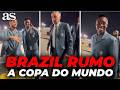 BRASIL RUMO À COPA DO MUNDO | VINICIUS e NEYMAR embarcam para os ESTADOS UNIDOS