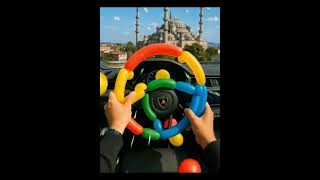 The steering wheel is made of balls 😱 #aivideo #aiart #automobile #beamngdrive #carcrash #aimovie