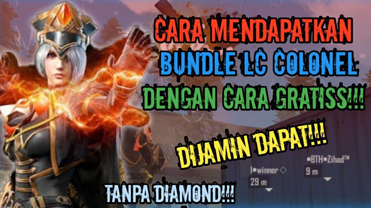 Cara Mendapatkan Bundle Lc Colonel Secara Gratis Tanpa Diamond Dan Voucher Garena Free Fire